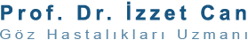 Prof. Dr. İzzet Can – Göz Hastalıkları Uzmanı Logo