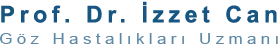 Prof. Dr. İzzet Can – Göz Hastalıkları Uzmanı Logo